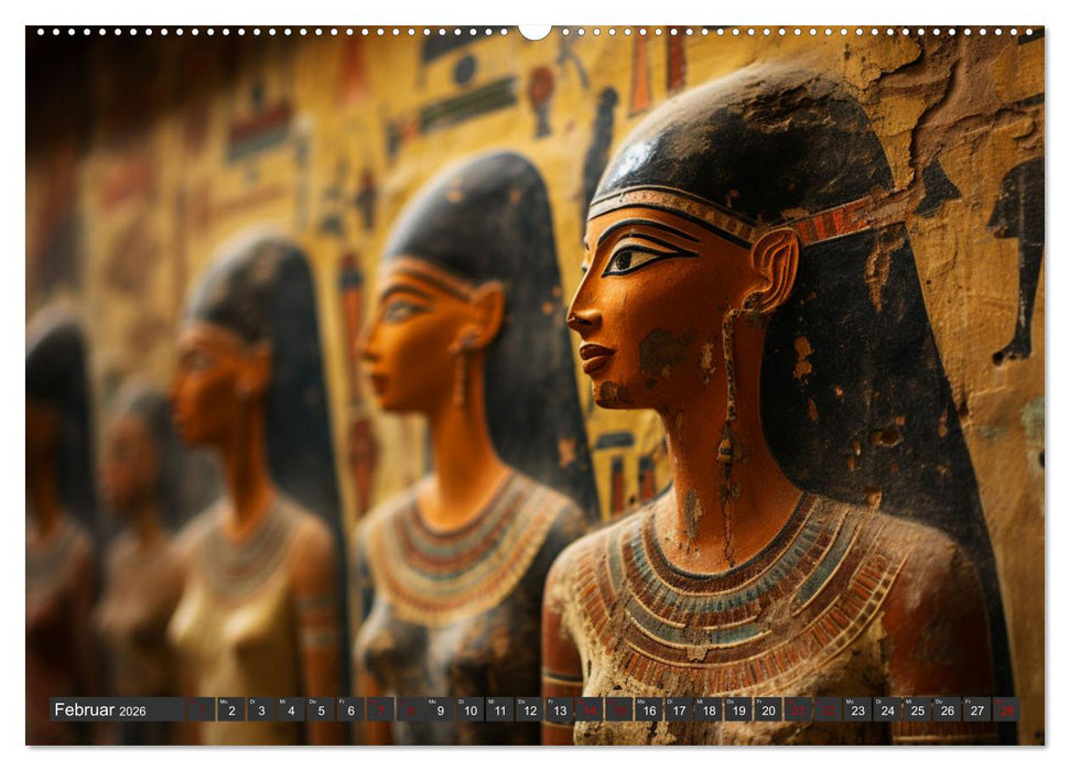 Rätselhaftes aus der Archäologie (CALVENDO Premium Wandkalender 2026)