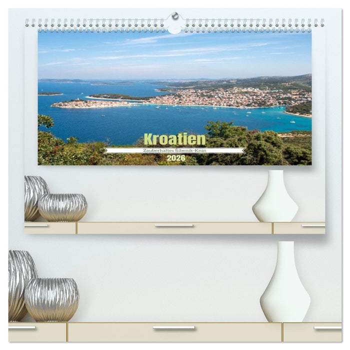 Kroatien - Zauberhaftes Šibenik-Knin (CALVENDO Premium Wandkalender 2026)
