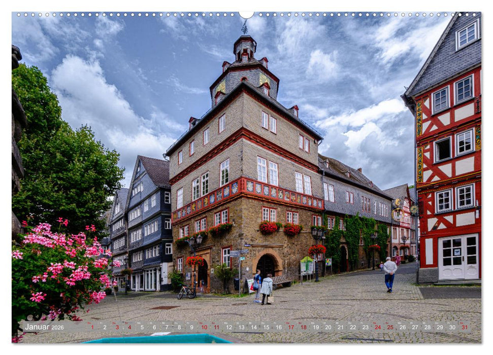 Ein Blick auf Herborn (CALVENDO Wandkalender 2026)
