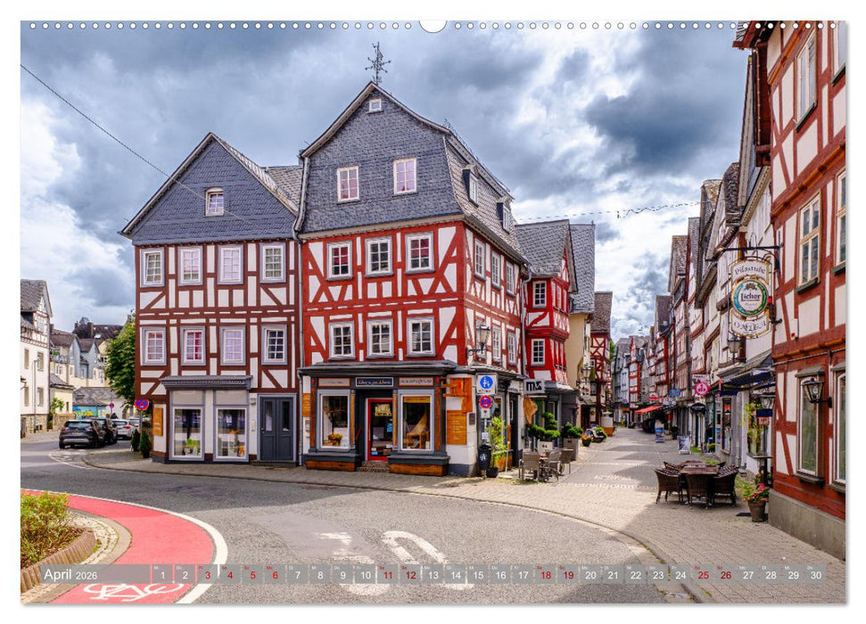 Ein Blick auf Herborn (CALVENDO Wandkalender 2026)