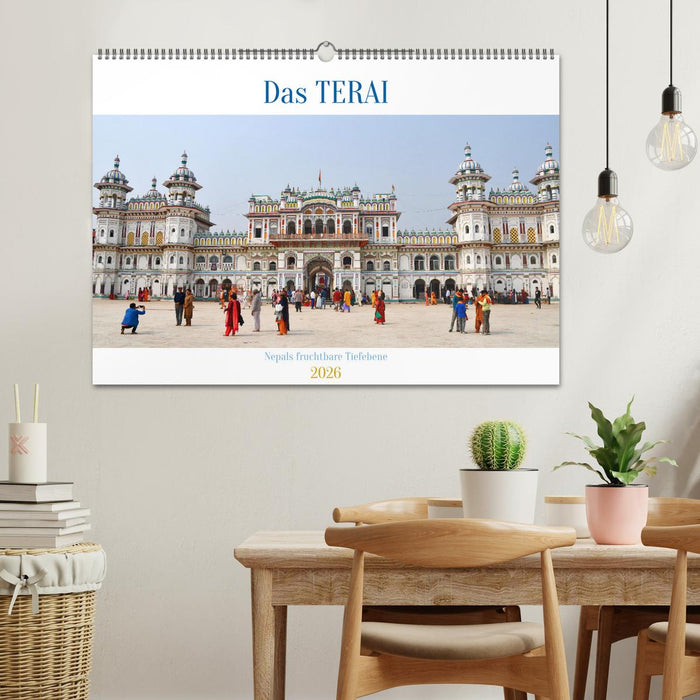 Das TERAI, Nepals fruchtbare Tiefebene (CALVENDO Wandkalender 2026)