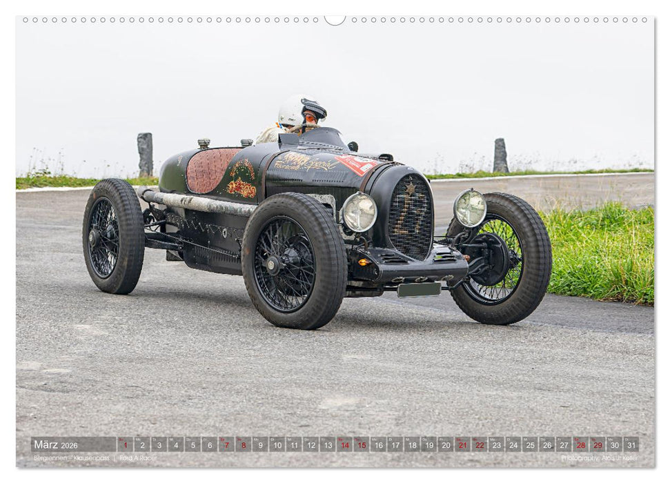 Bergrennen – Klausenpass (CALVENDO Wandkalender 2026)