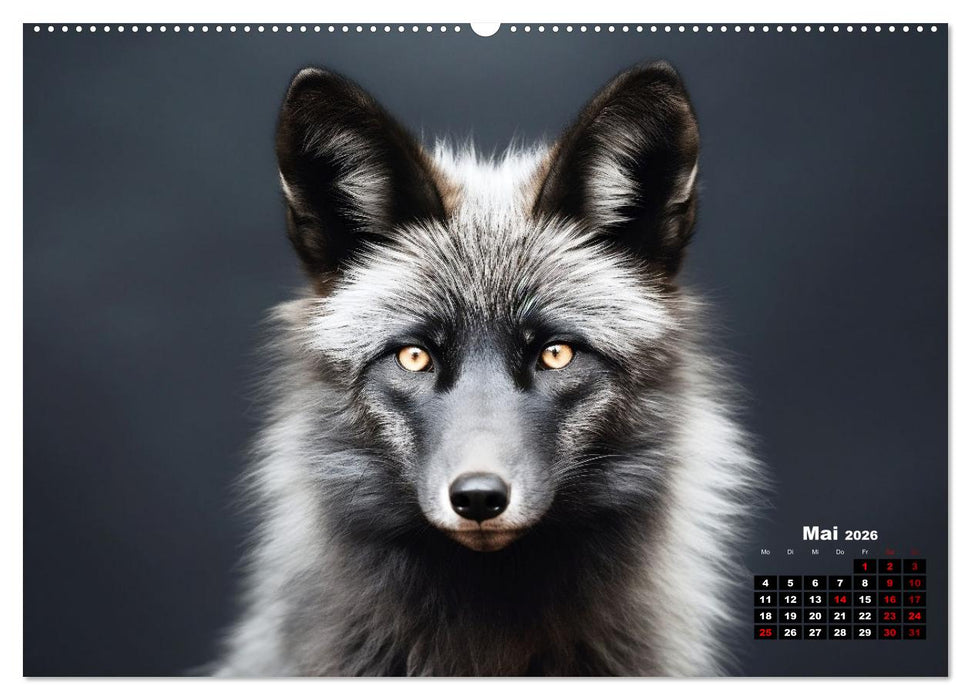 Only Black (CALVENDO Premium Wandkalender 2026)