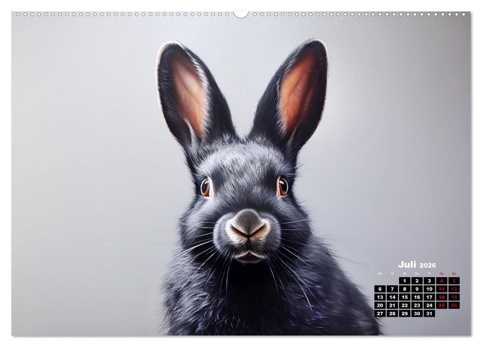 Only Black (CALVENDO Premium Wandkalender 2026)