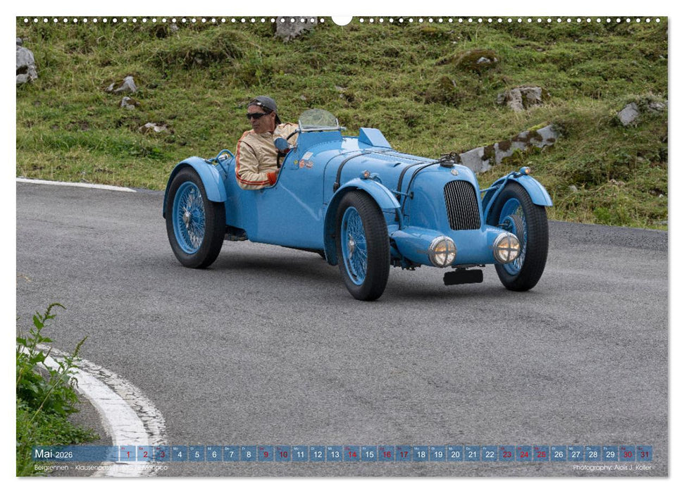 Bergrennen – Klausenpass (CALVENDO Premium Wandkalender 2026)