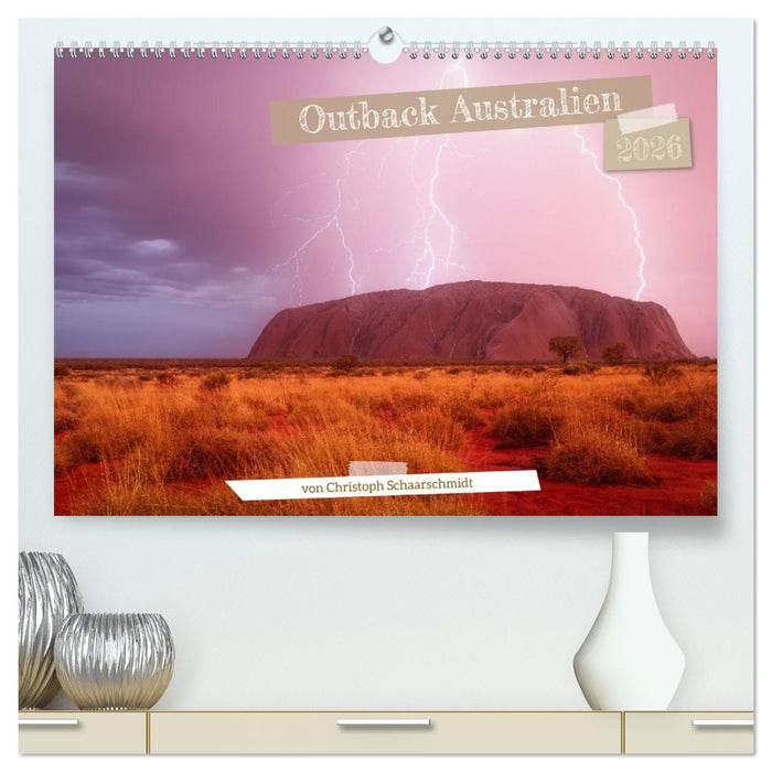 Outback Australien (CALVENDO Premium Wandkalender 2026)