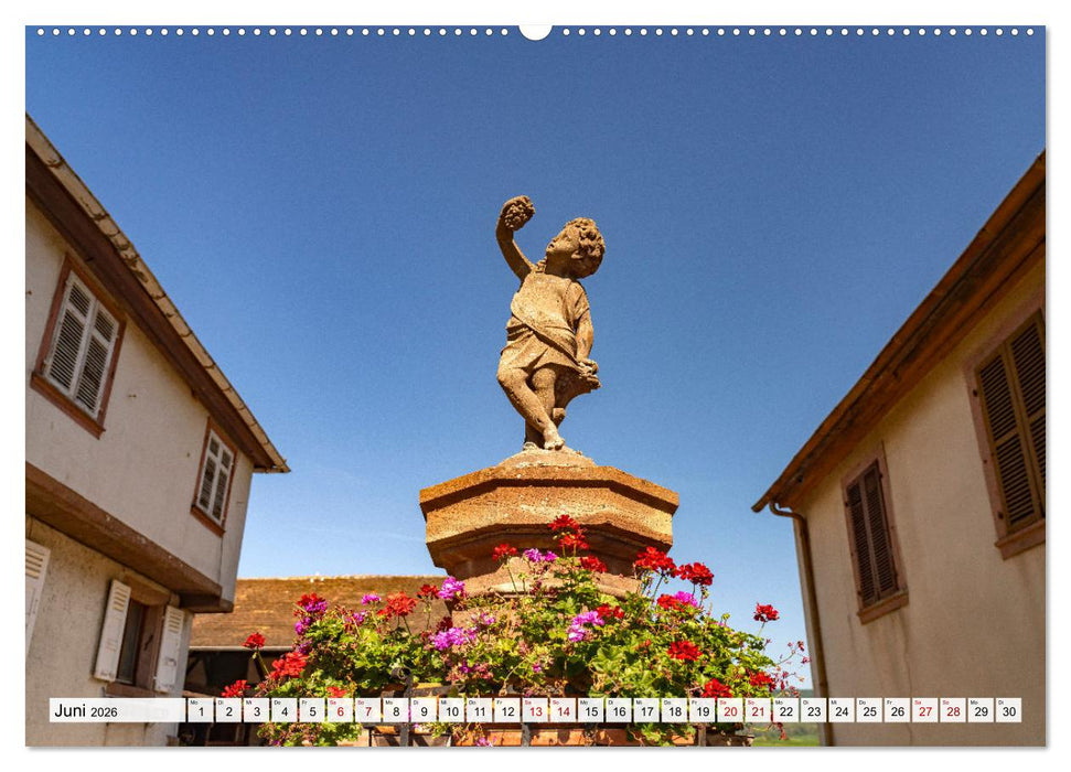 Die Elsässer Weinstraße (CALVENDO Wandkalender 2026)