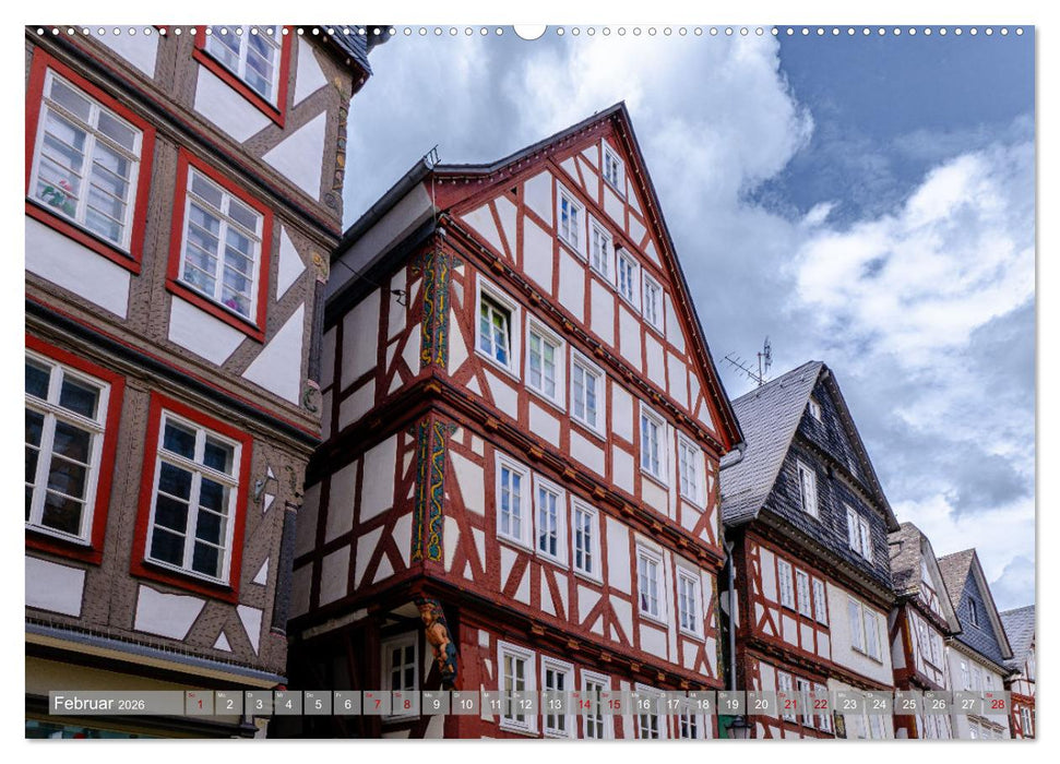 Ein Blick auf Herborn (CALVENDO Premium Wandkalender 2026)
