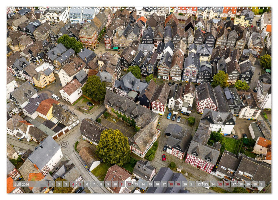 Ein Blick auf Herborn (CALVENDO Premium Wandkalender 2026)