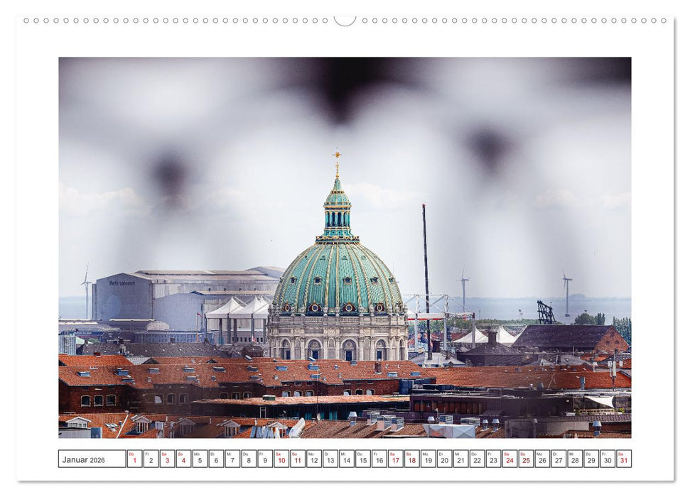 Kopenhagen - Traumstädte der Welt (CALVENDO Wandkalender 2026)