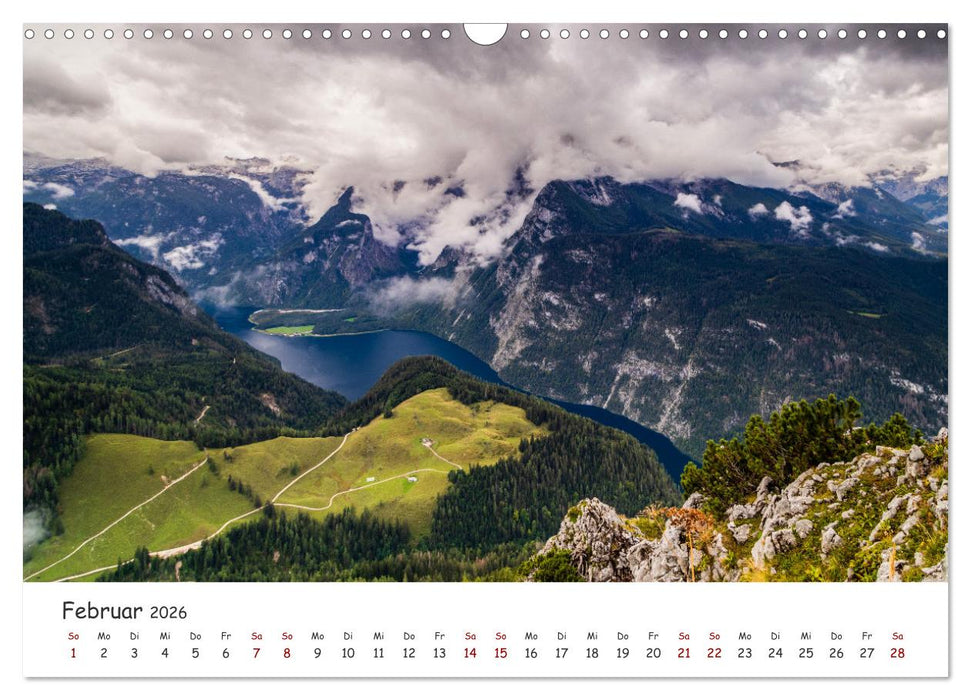 Einzigartige Seen in Bayern (CALVENDO Wandkalender 2026)