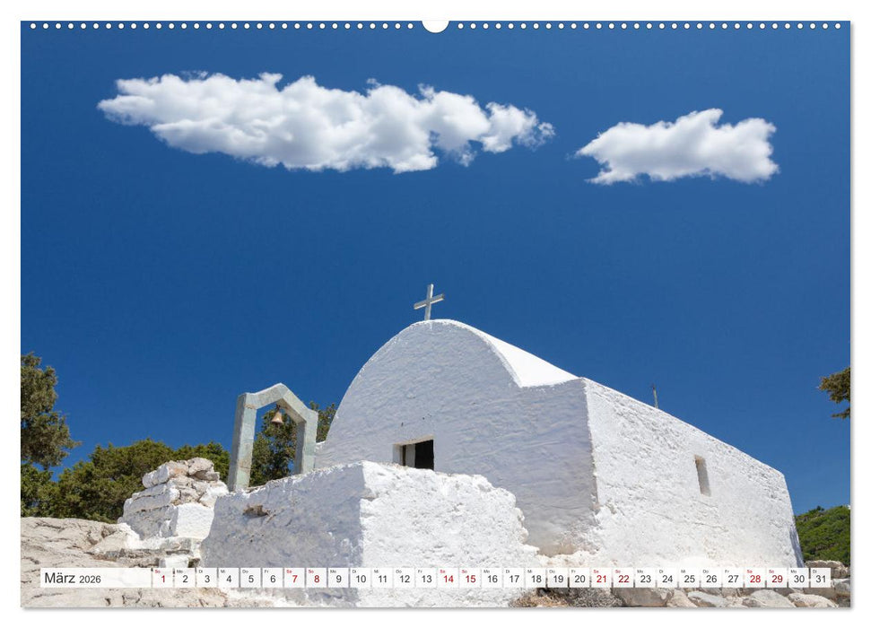 Rhodos und Symi (CALVENDO Wandkalender 2026)