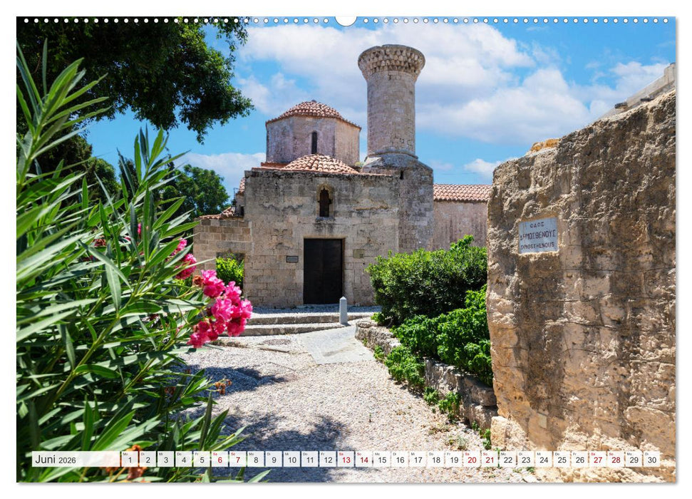 Rhodos und Symi (CALVENDO Wandkalender 2026)