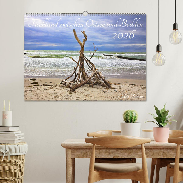 Fischland zwischen Ostsee und Bodden (CALVENDO Wandkalender 2026)