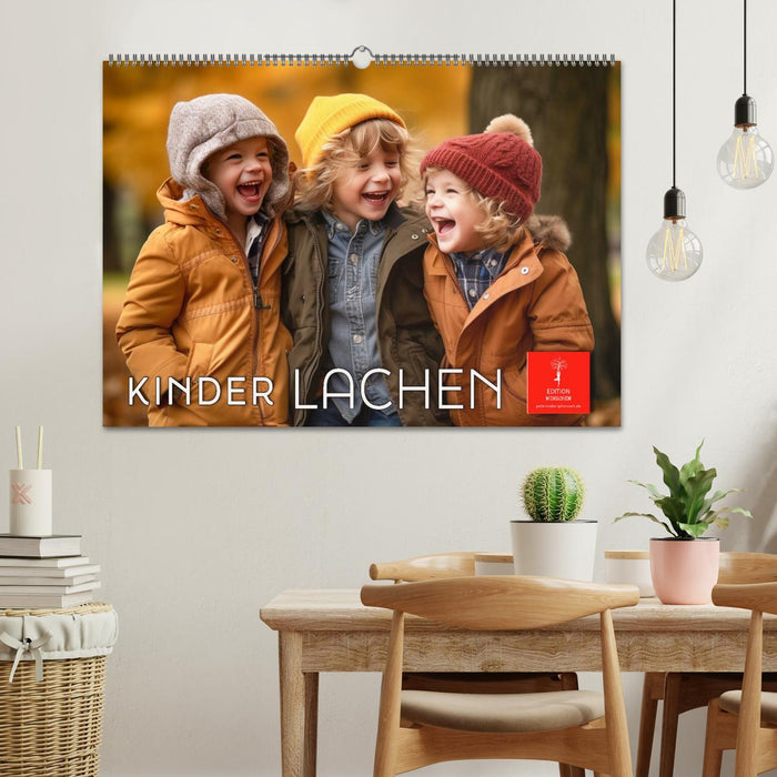 Kinder Lachen (CALVENDO Wandkalender 2026)