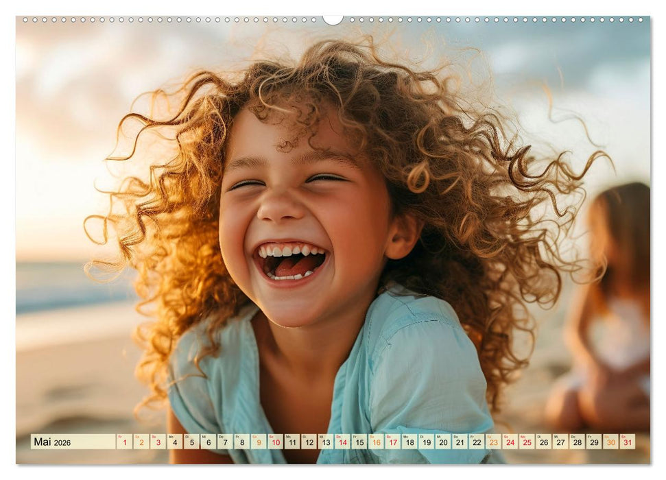 Kinder Lachen (CALVENDO Wandkalender 2026)