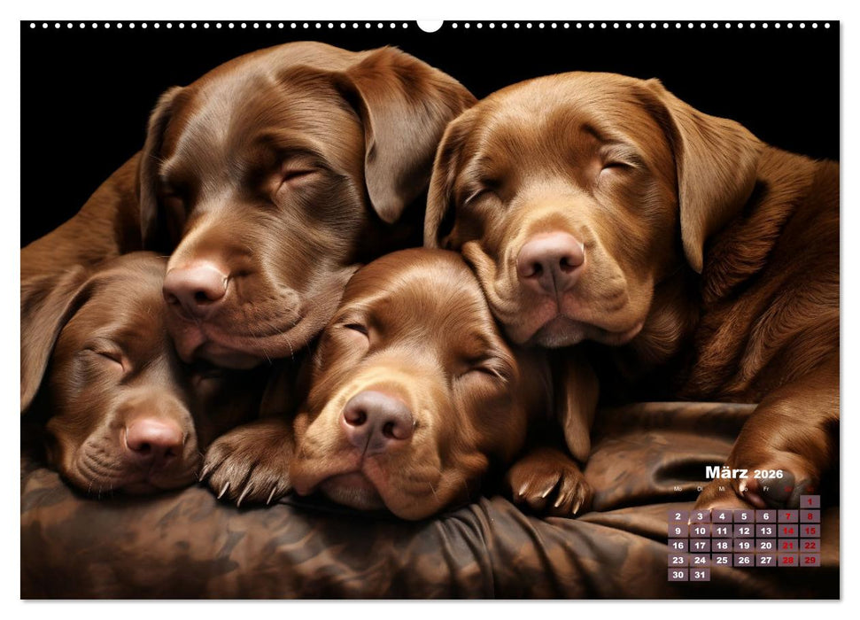 Wenn sie schlafen... (CALVENDO Premium Wandkalender 2026)