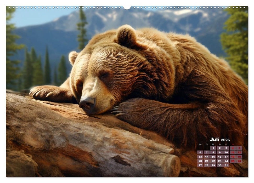 Wenn sie schlafen... (CALVENDO Premium Wandkalender 2026)