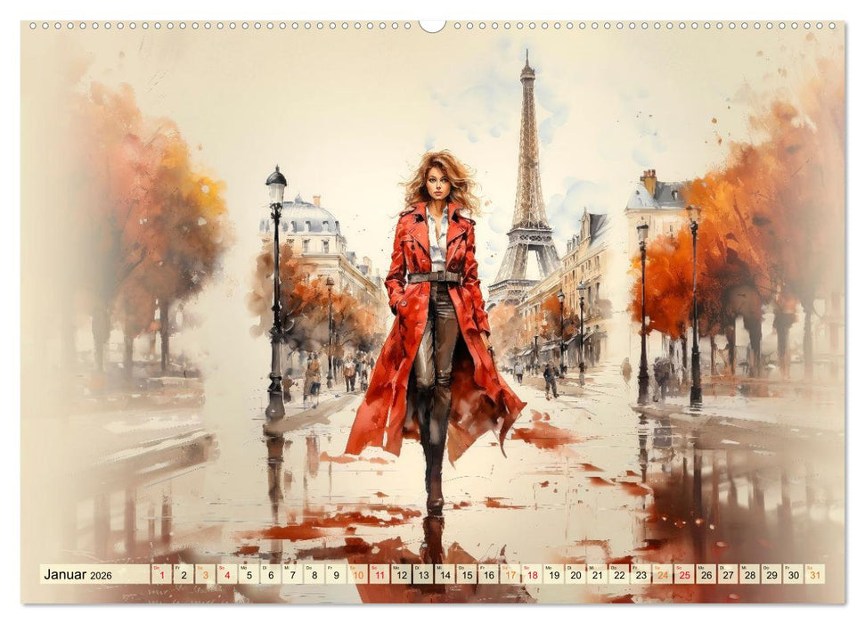 Mode Welt (CALVENDO Premium Wandkalender 2026)