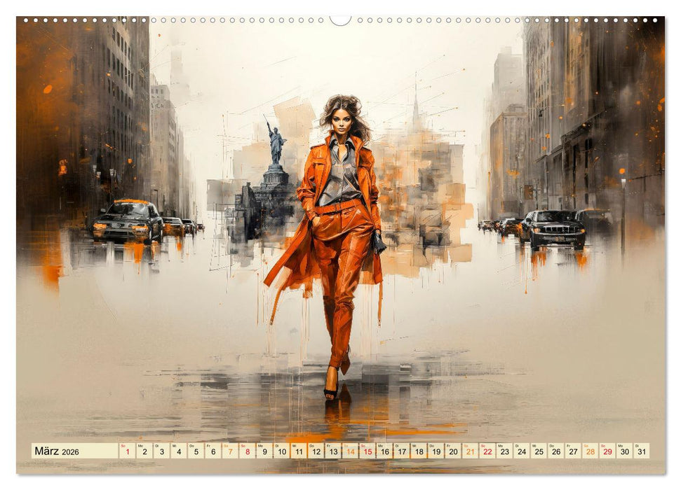 Mode Welt (CALVENDO Premium Wandkalender 2026)