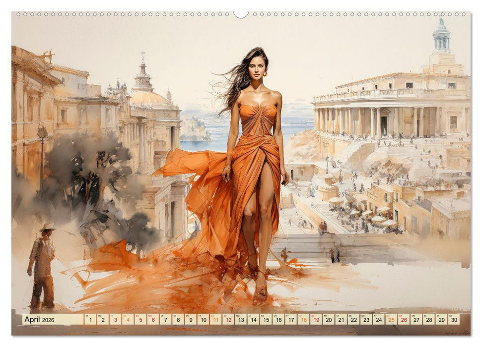 Mode Welt (CALVENDO Premium Wandkalender 2026)