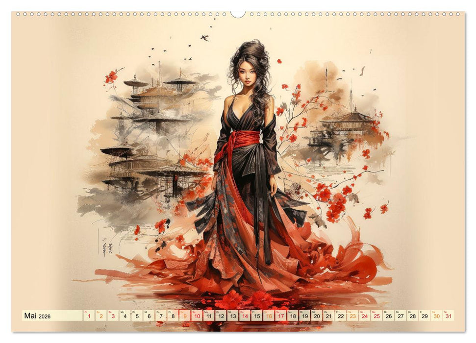 Mode Welt (CALVENDO Premium Wandkalender 2026)