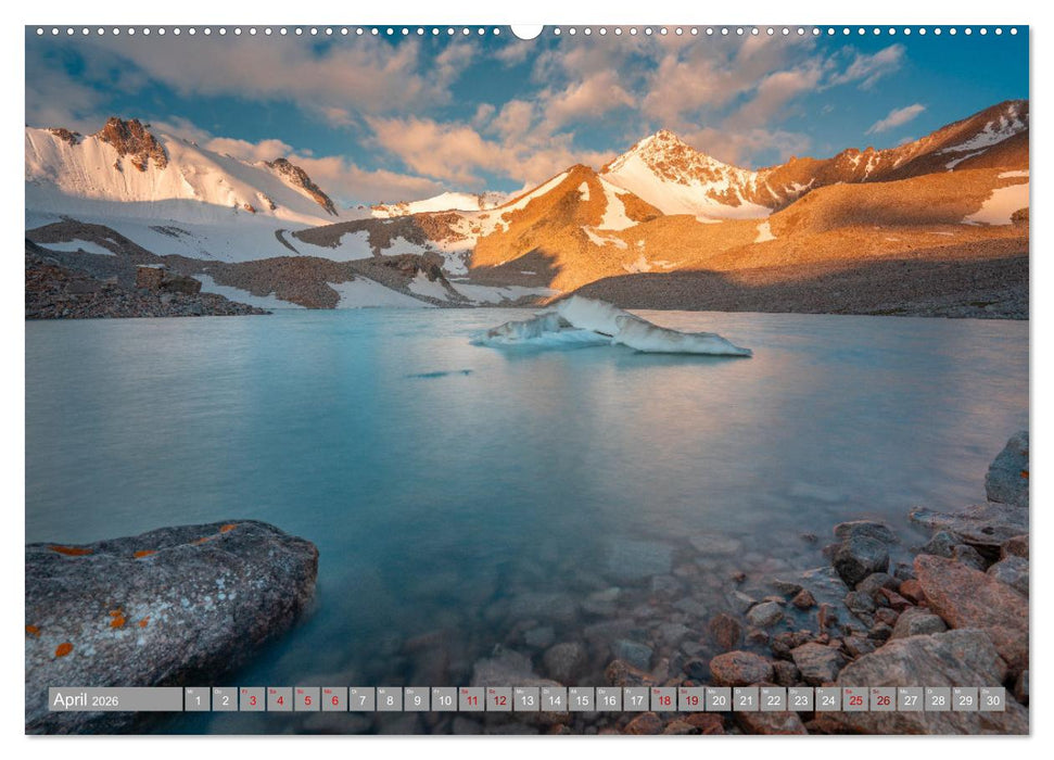 Kirgistan Bergparadies in Zentralasien (CALVENDO Premium Wandkalender 2026)
