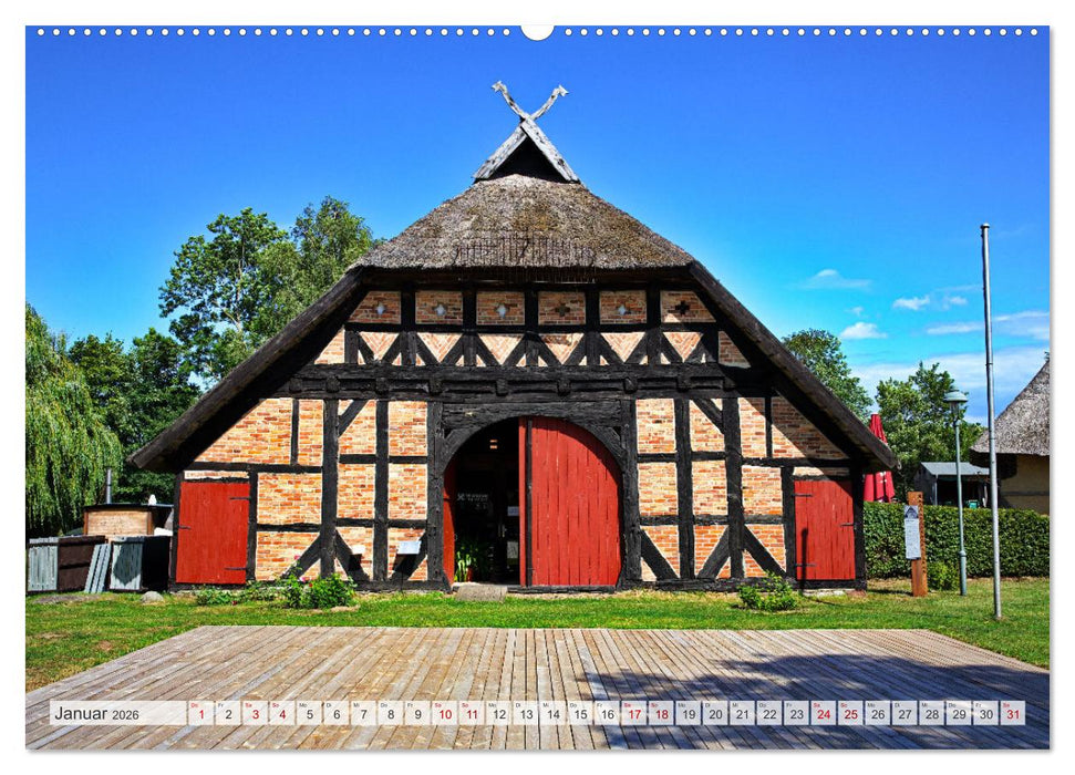 Fischland zwischen Ostsee und Bodden (CALVENDO Premium Wandkalender 2026)