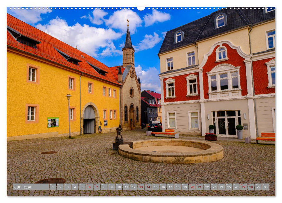 Ein Blick auf Leinefelde-Worbis (CALVENDO Premium Wandkalender 2026)