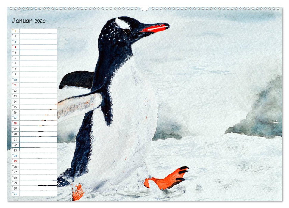 Faszination Malerei - Planer (CALVENDO Premium Wandkalender 2026)