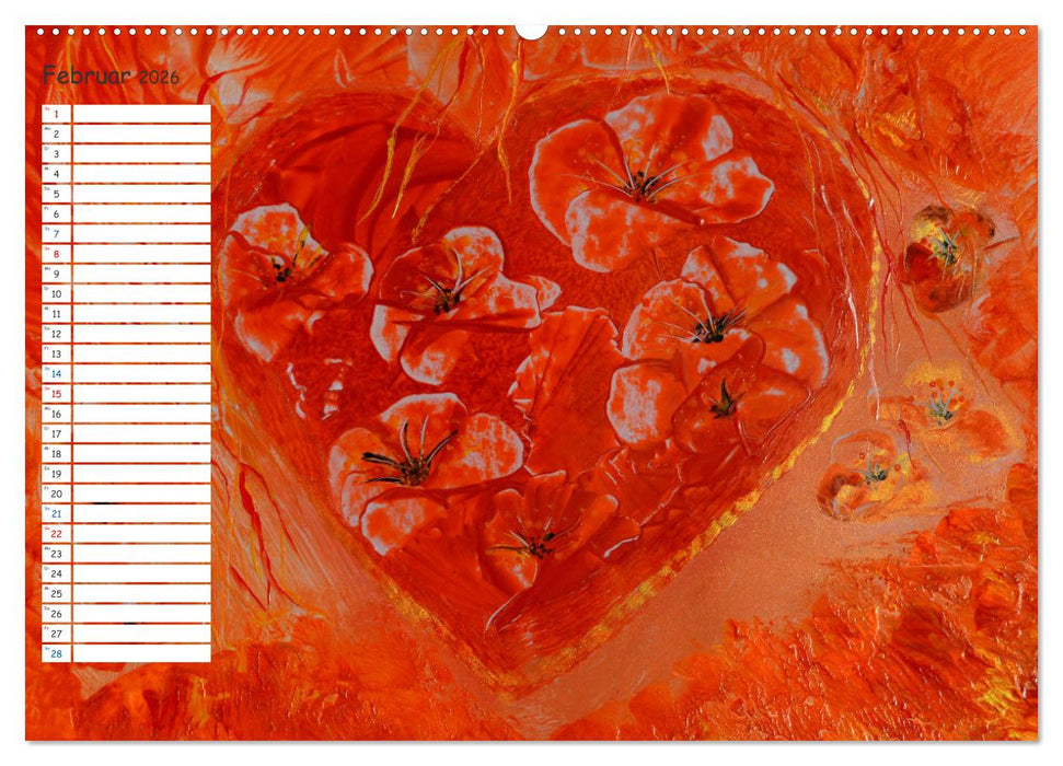 Faszination Malerei - Planer (CALVENDO Premium Wandkalender 2026)
