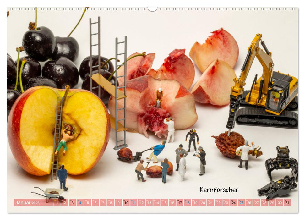 Mandelentzündung ... und andere Mini-Welten (CALVENDO Premium Wandkalender 2026)