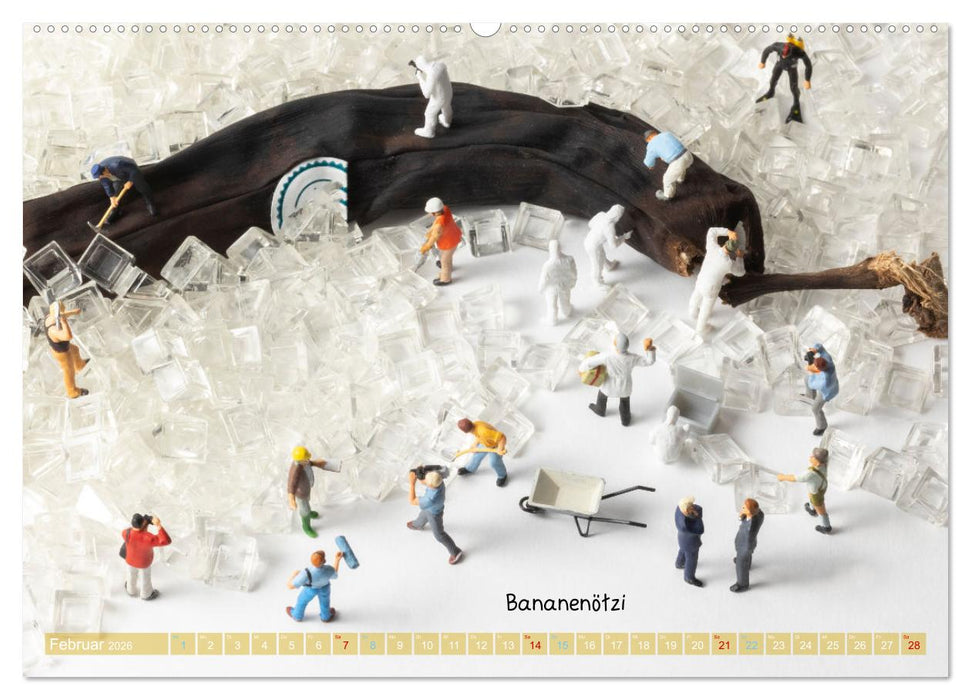 Mandelentzündung ... und andere Mini-Welten (CALVENDO Premium Wandkalender 2026)