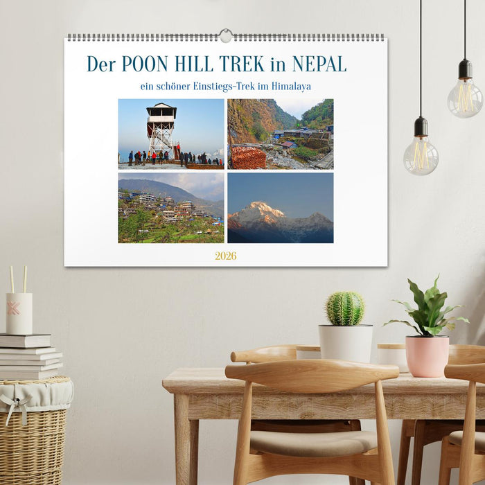 Der POON HILL TREK in NEPAL (CALVENDO Wandkalender 2026)