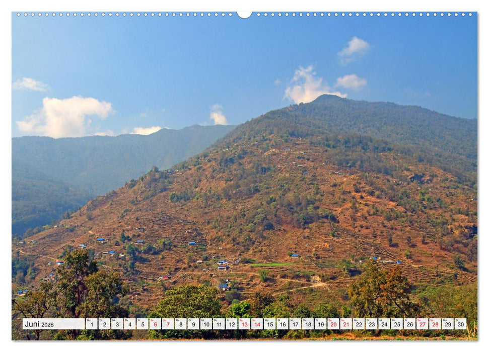 Der POON HILL TREK in NEPAL (CALVENDO Wandkalender 2026)