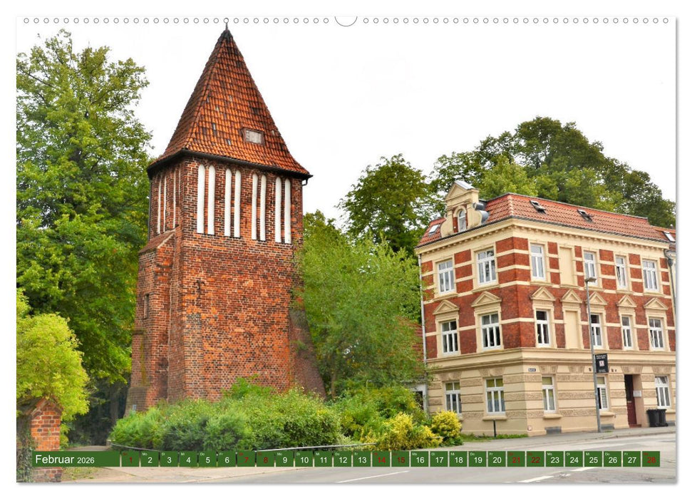 WISMAR die Hanststadt (CALVENDO Premium Wandkalender 2026)
