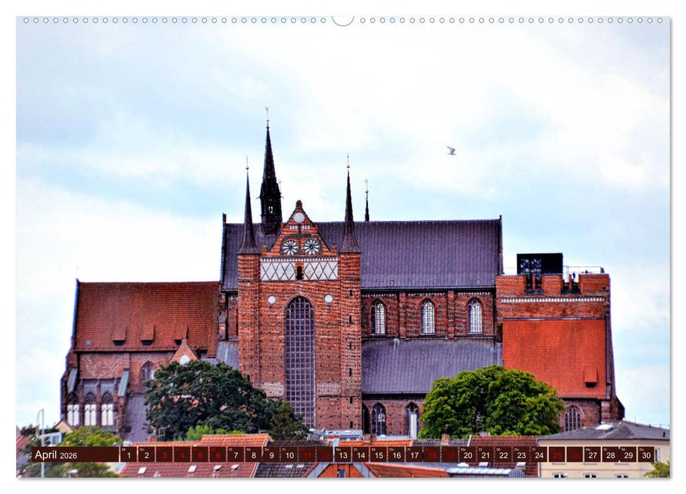 WISMAR die Hanststadt (CALVENDO Premium Wandkalender 2026)