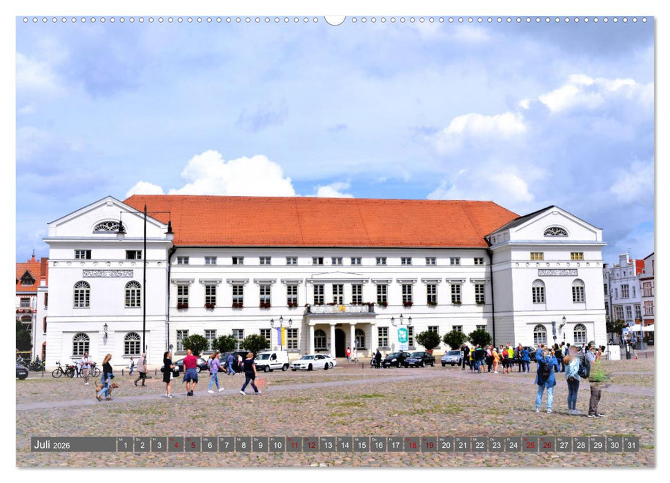 WISMAR die Hanststadt (CALVENDO Premium Wandkalender 2026)