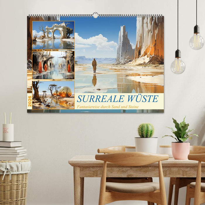 Surreale Wüste (CALVENDO Wandkalender 2026)