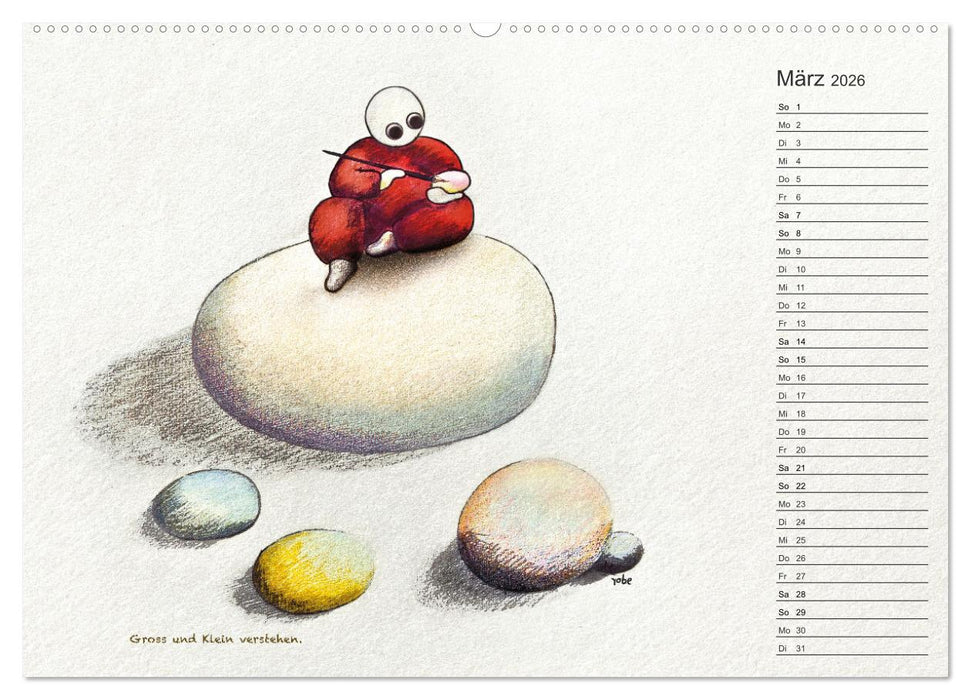 Schilcher träumt ... (CALVENDO Wandkalender 2026)