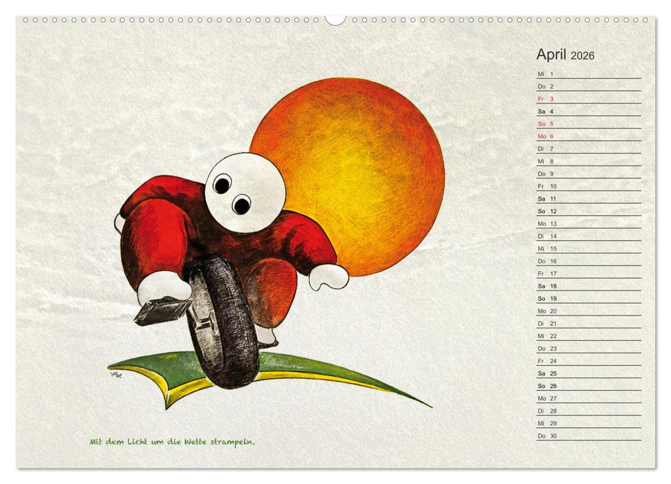 Schilcher träumt ... (CALVENDO Wandkalender 2026)