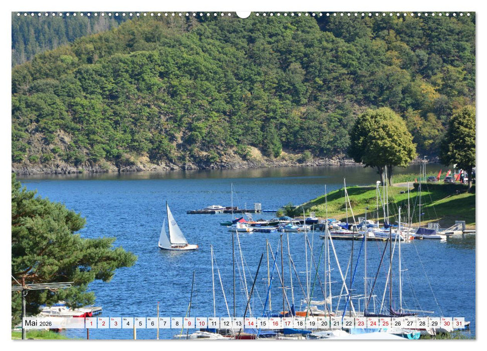 Rurberg und Woffelsbach - Leben wo andere Urlaub machen, in der Eifel (CALVENDO Wandkalender 2026)
