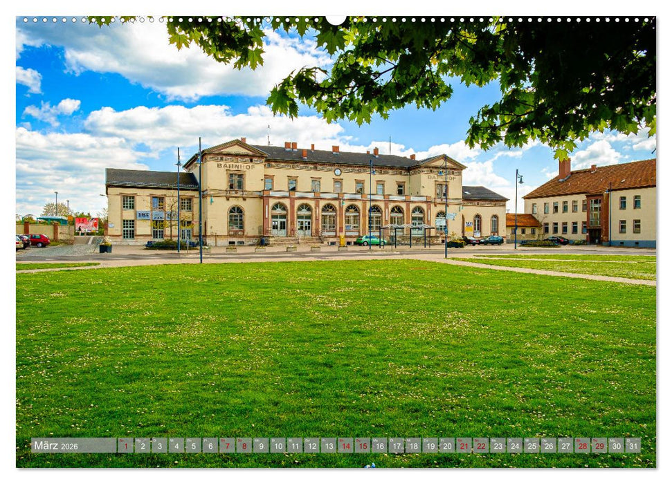 Ein Blick auf Mühlhausen in Thüringen (CALVENDO Wandkalender 2026)