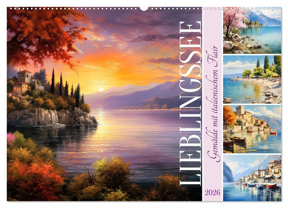 Lieblingssee (CALVENDO Wandkalender 2026)