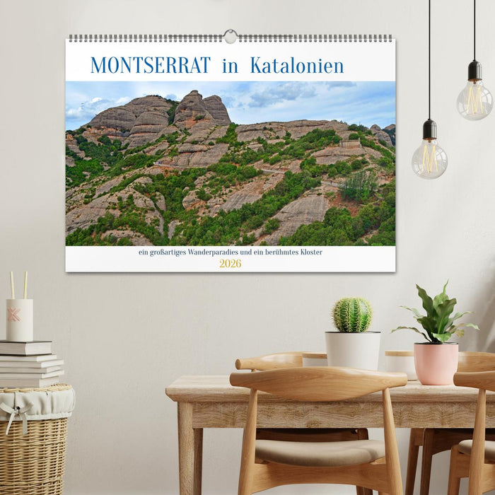MONTSERRAT in Katalonien (CALVENDO Wandkalender 2026)