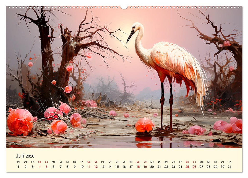 Surreale Wüste (CALVENDO Premium Wandkalender 2026)