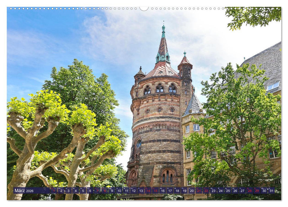 Worms - historisch und sagenhaft (CALVENDO Wandkalender 2026)