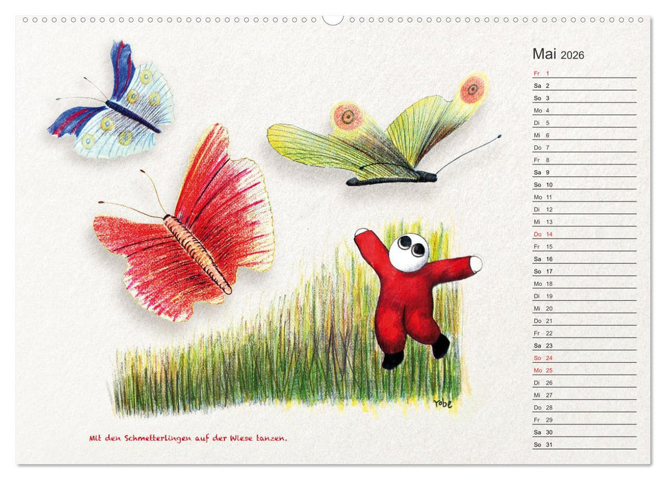 Schilcher träumt ... (CALVENDO Premium Wandkalender 2026)