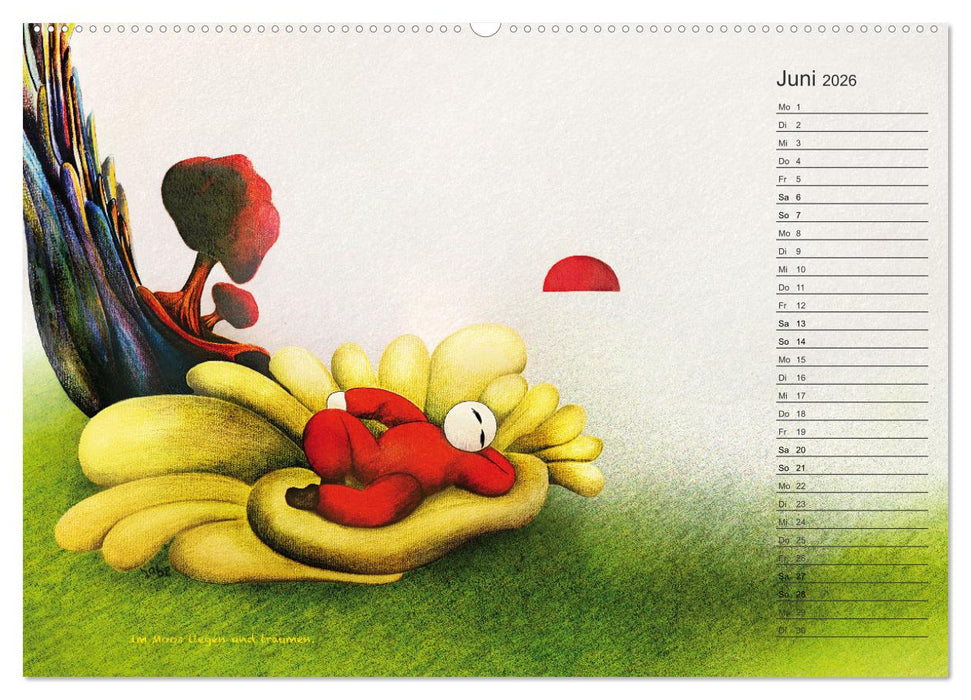 Schilcher träumt ... (CALVENDO Premium Wandkalender 2026)