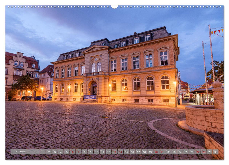 Ein Blick auf Mühlhausen in Thüringen (CALVENDO Premium Wandkalender 2026)